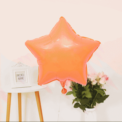 18인치 마카롱 별(오렌지) 1개