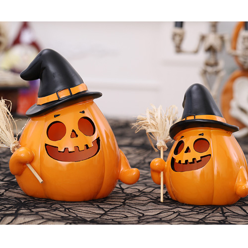 LED 호박아저씨 블랙(소)