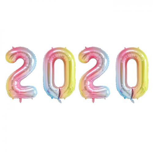 2020 은박풍선 세트(컬러풀)(32인치)