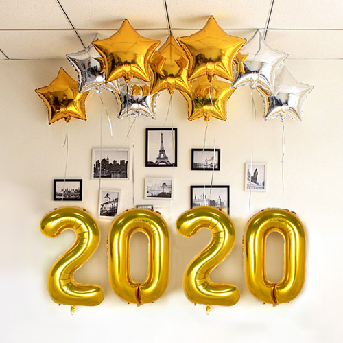 2020 풍선세트(골드)