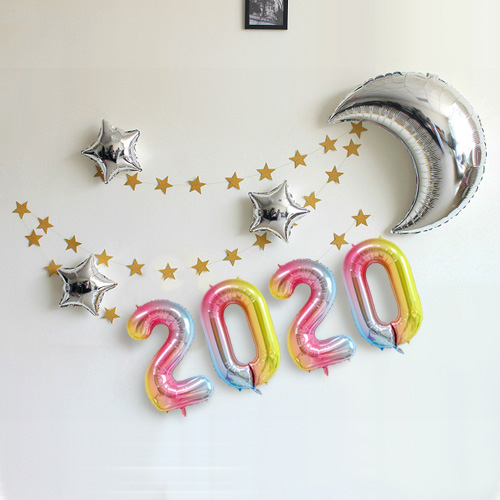 2020 달과 별 세트(컬러풀)