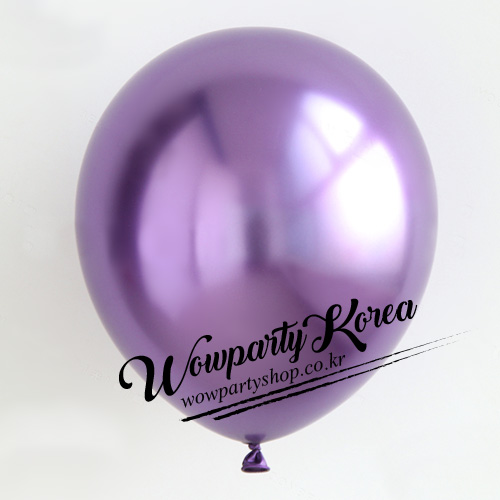 13센티 크롬풍선 바이올렛(Purple) 50개