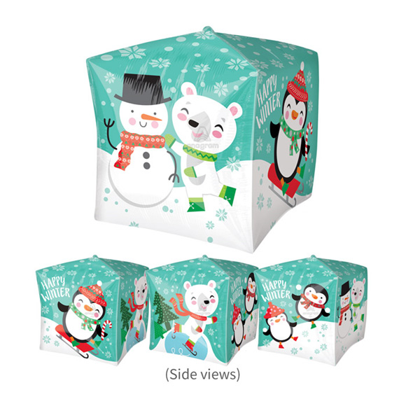 큐브 펭귄 앤 베어 씬