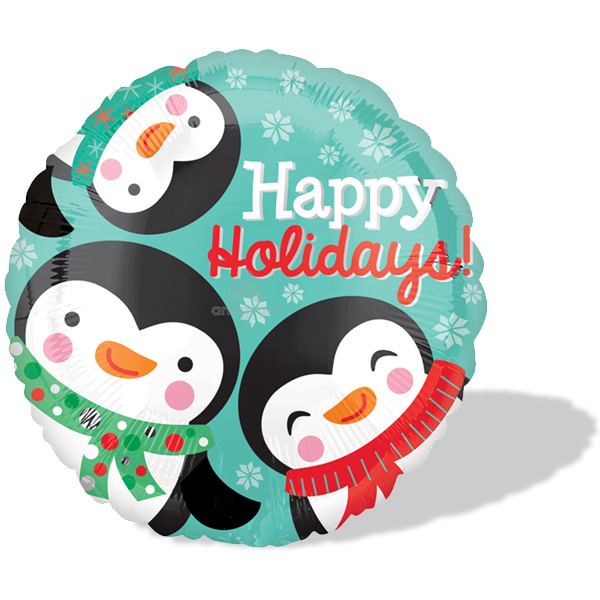 18인치 해피 홀리데이 펭귄즈