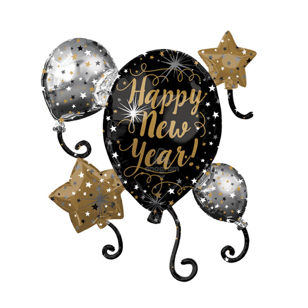 슈퍼쉐입 HNY 벌룬 클러스터