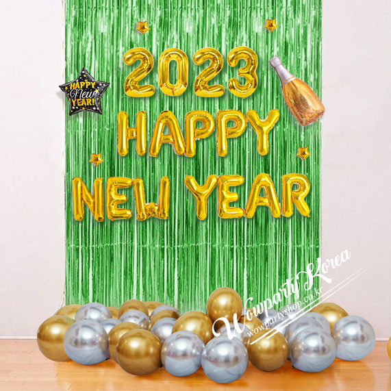 2023 해피뉴이어 풍선세트(그린)
