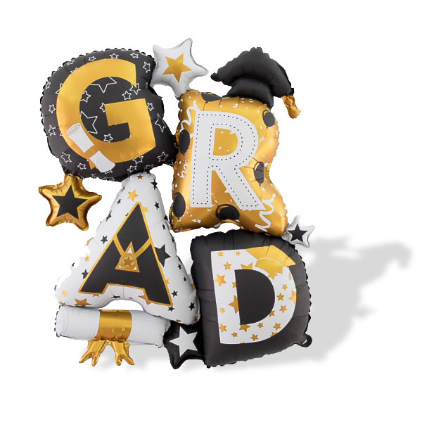 졸업 그래드 별 은박풍선