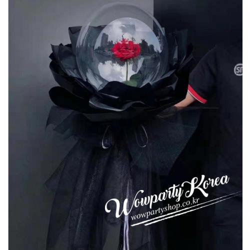 장미 웨이브 벌룬 2