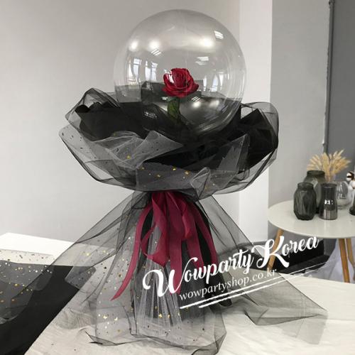 장미 웨이브 벌룬 1