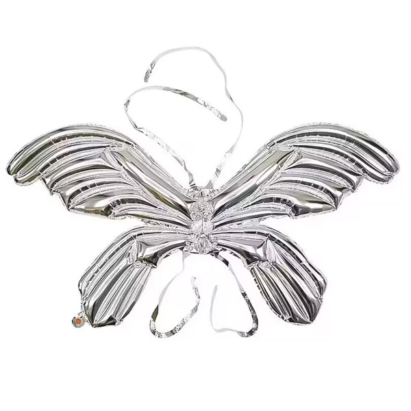 초대형 천사 날개 풍선(실버)