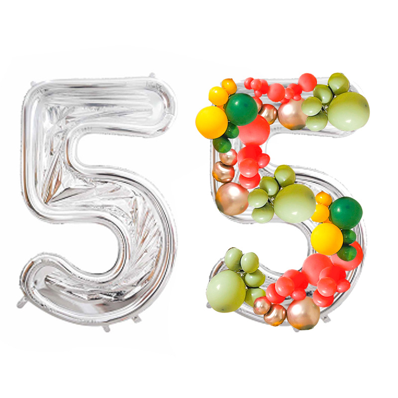 65인치 숫자틀 풍선 5