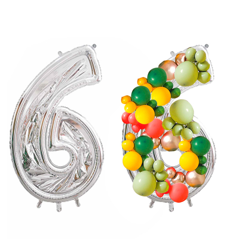 65인치 숫자틀 풍선 6