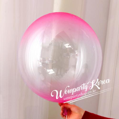 18인치 더블 컬러볼(핑크)