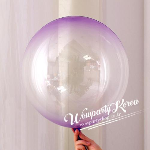 18인치 더블 컬러볼(퍼플)