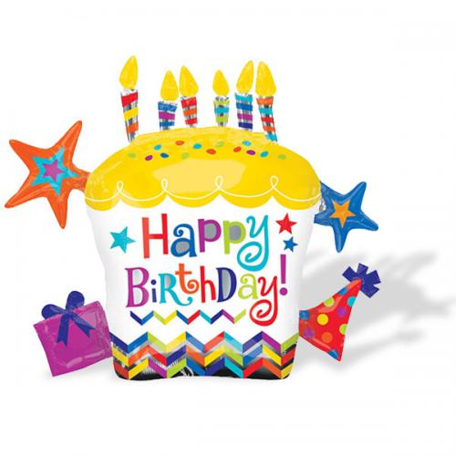 슈퍼쉐입 해피버스데이 컵케이크