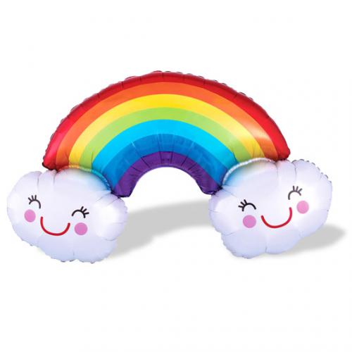 슈퍼쉐입 레인보우 윗 클라우드