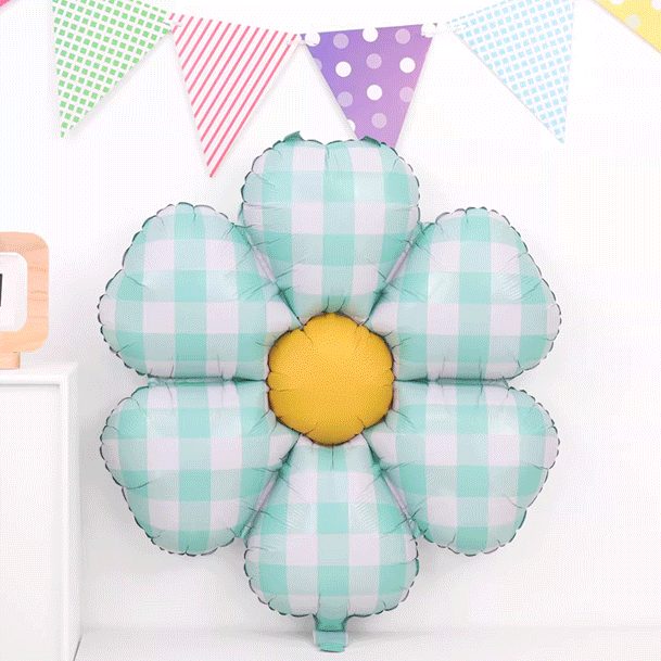 체크 데이지 (그린)