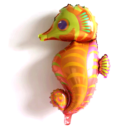 은박헬륨풍선 해마 은박풍선(대)