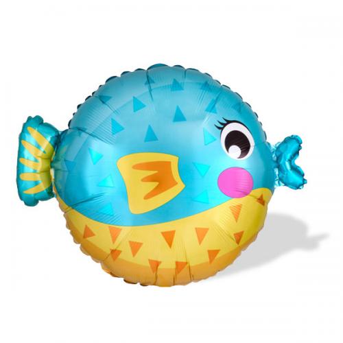 은박헬륨풍선 주니어쉐입 푸퍼피쉬