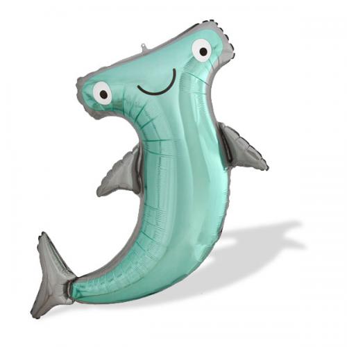 은박헬륨풍선 슈퍼쉐입 해머헤드 샤크