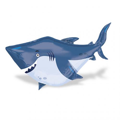 은박헬륨풍선 슈퍼쉐입 오션 버디즈 샤크