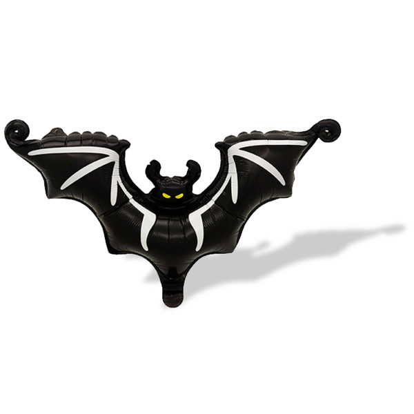 블랙 박쥐 은박풍선