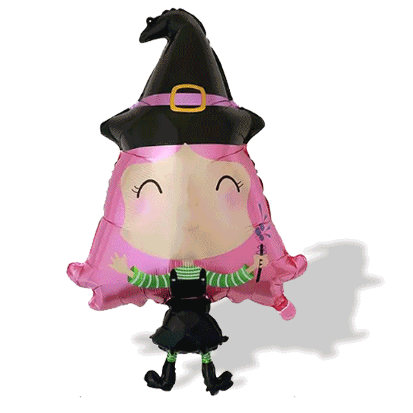 핑크 마녀 풍선