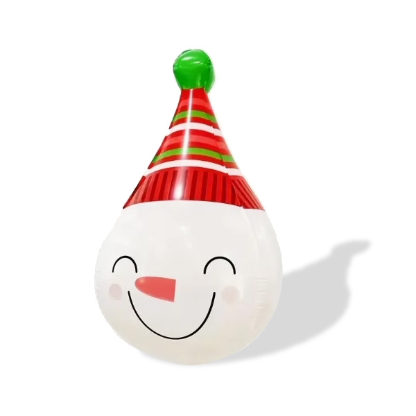 눈사람 머리 4D 호일 풍선