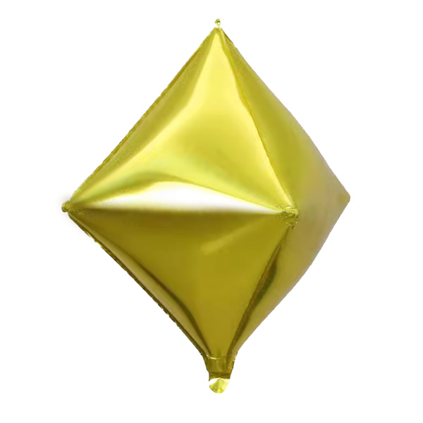 마름모 4D풍선(골드)