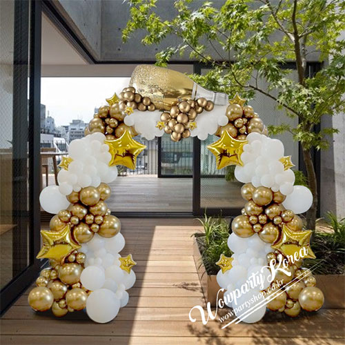 샴페인 골드 오가닉아치