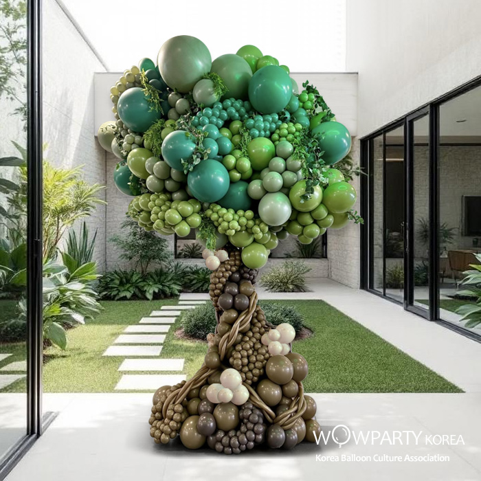 럭셔리 나무 데코