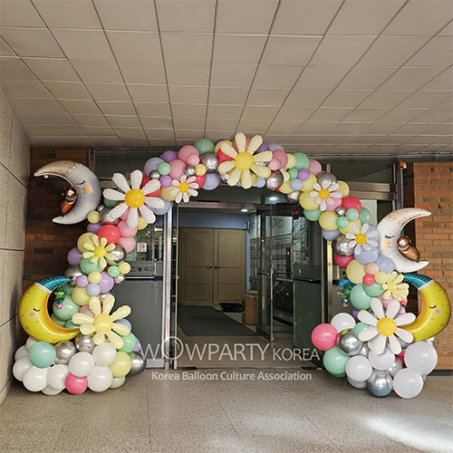 월촌초 달마을축제 아치