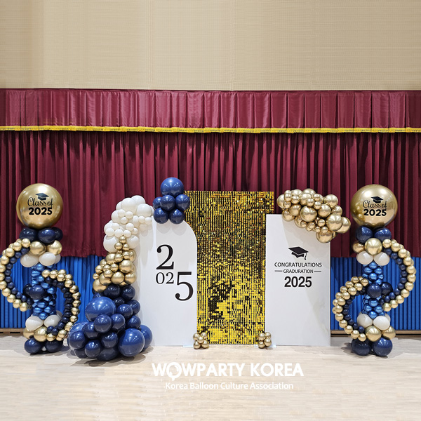 인천여중 졸업식풍선장식