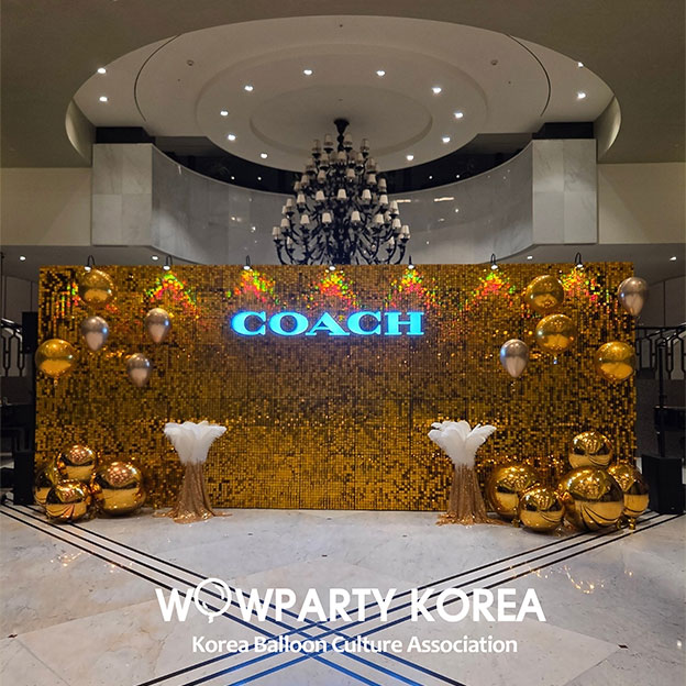 2026 COACH 코치 셀레브레이션 디너 이벤트 포토월
