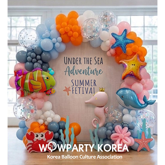 은혜로교회 여름수련회 풍선장식
