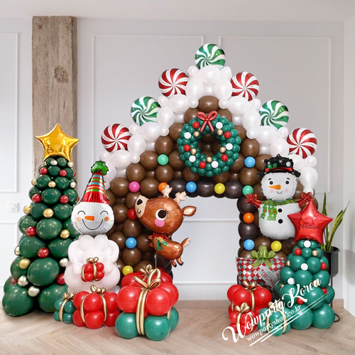 크리스마스 캔디하우스데코