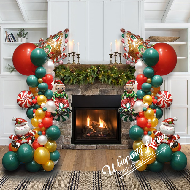 크리스마스 산타오가닉 데코