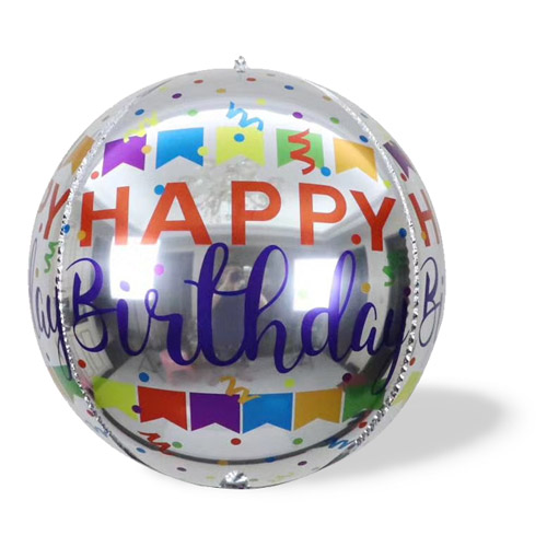 4D 해피벌스데이 (실버 폭죽)