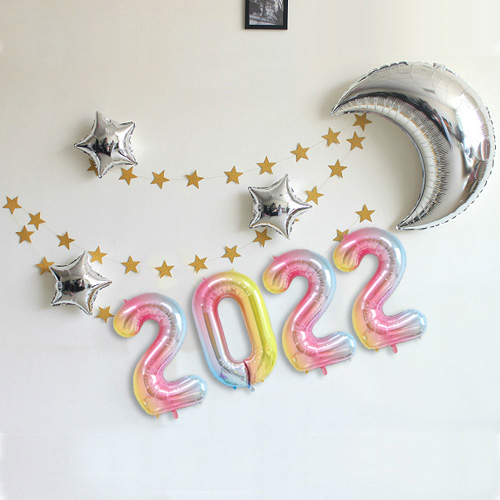 2022 달과 별세트(컬러풀)