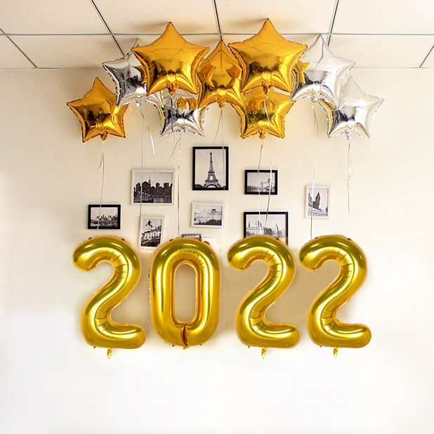 2022 풍선세트(골드)