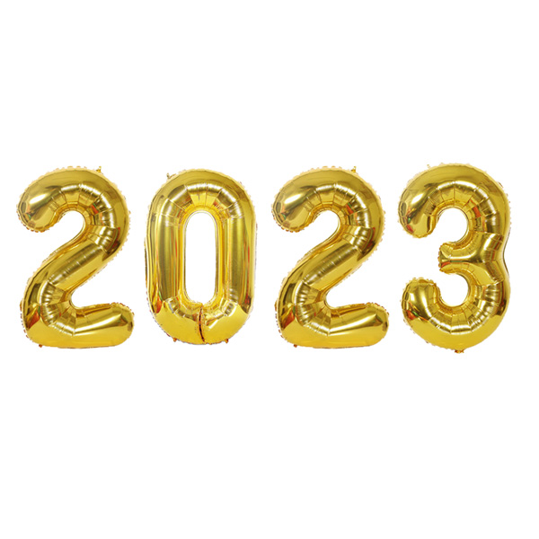 2023 은박풍선 세트(골드)(40cm)