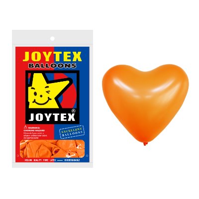 30센치 하트 오렌지(조이)100개